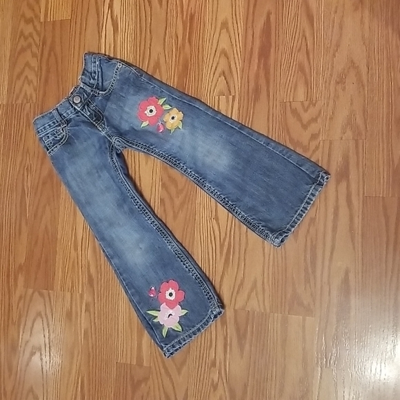 Gymboree‎ bell bottom Jean's 4 - Picture 1 of 6